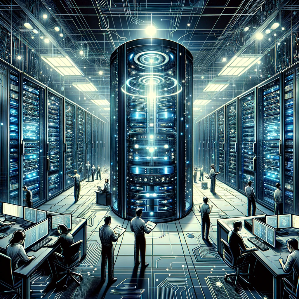 https://old.delfinai.com/wp-content/uploads/2024/03/DALL·E-2024-03-07-13.05.03-Create-a-detailed-illustration-of-a-futuristic-server-room-bustling-with-activity.-The-room-is-filled-with-sleek-high-tech-servers-glowing-with-lig.webp